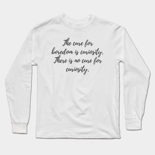 Curiosity Long Sleeve T-Shirt